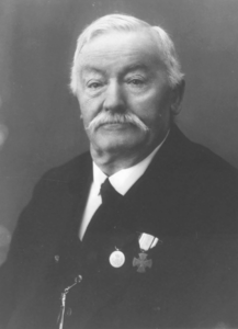 1001670 Portret van Teunis Schumacher, adjudant van het Fort op de Fortweg te Vreeswijk.